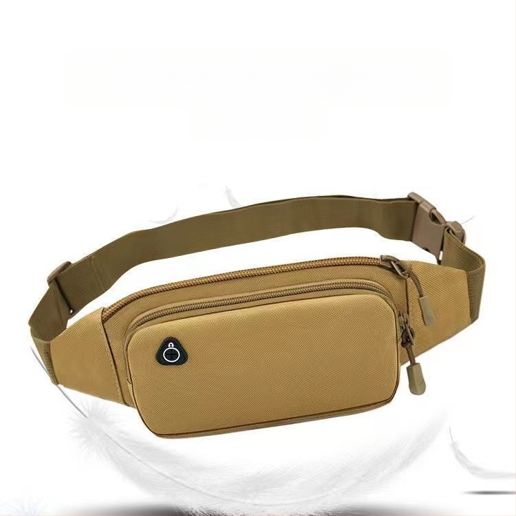 Športová pásová taška z plátna, unisex, jar 2024, na vonkajšie športy