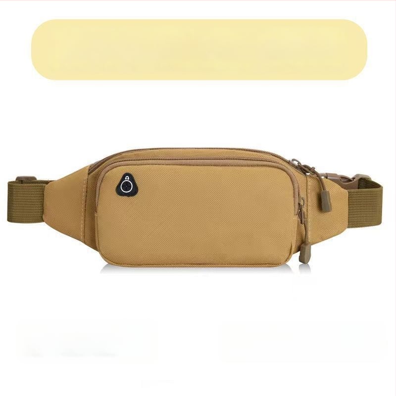 Športová pásová taška z plátna, unisex, jar 2024, na vonkajšie športy