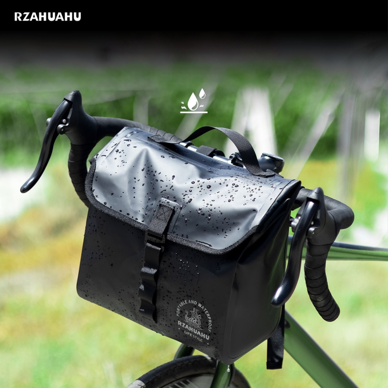 Taška na bicykel z PVC, objem 10L, vodotesné uloženie, model YA1636, kód produktu F210023