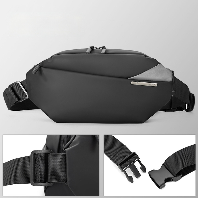 Pánska taška cez telo v ulicnom štýle, Oxford látka, na každodenné použitie