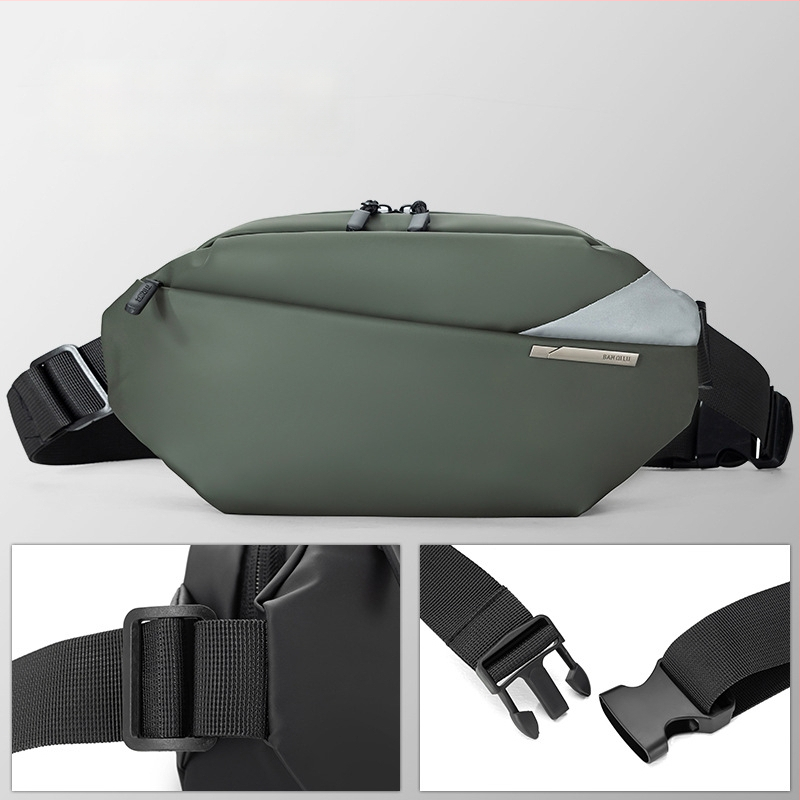 Pánska taška cez telo v ulicnom štýle, Oxford látka, na každodenné použitie