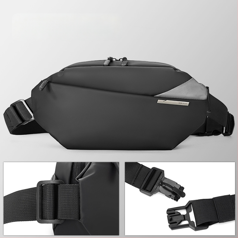 Pánska taška cez telo v ulicnom štýle, Oxford látka, na každodenné použitie