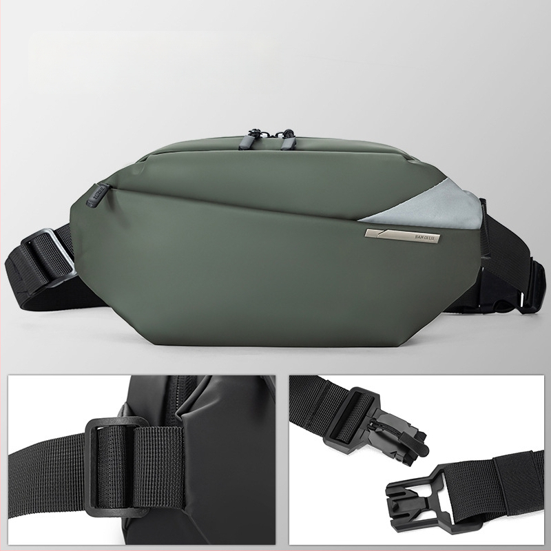 Pánska taška cez telo v ulicnom štýle, Oxford látka, na každodenné použitie