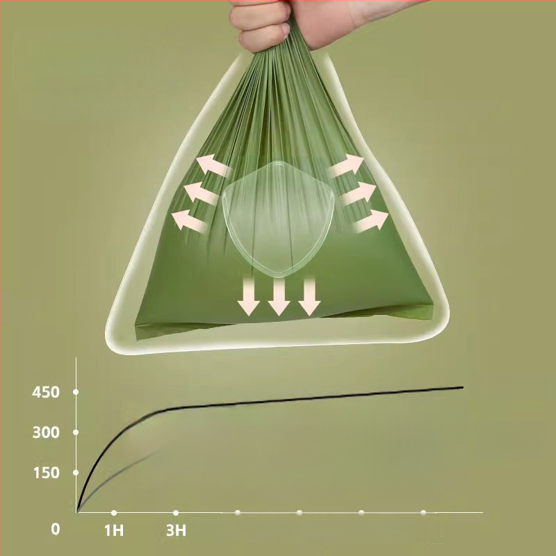 Hrubšie biologicky odbúrateľné vrecia na psie a mačacie výkaly, na zber odpadu