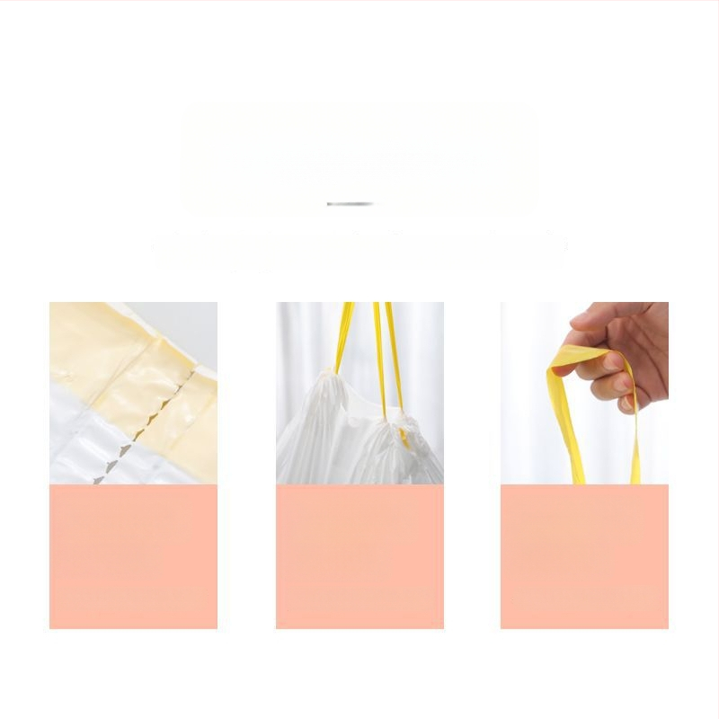 Vrecká na odpadky z mačacej toalety, zosilnené, kontinuálny kotúč, HDPE/LDPE, vhodné pre inteligentné automatické mačacie WC