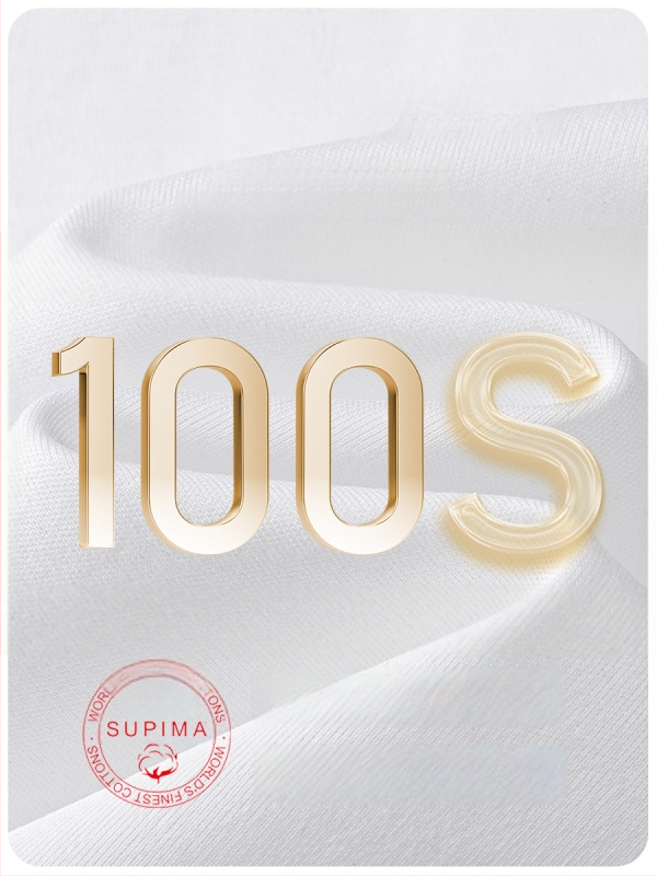 Amerigo tričko zo silk-cottonu, minimalistický priliehavý strih, kruhový výstrih, krátke rukávy, jednofarebné