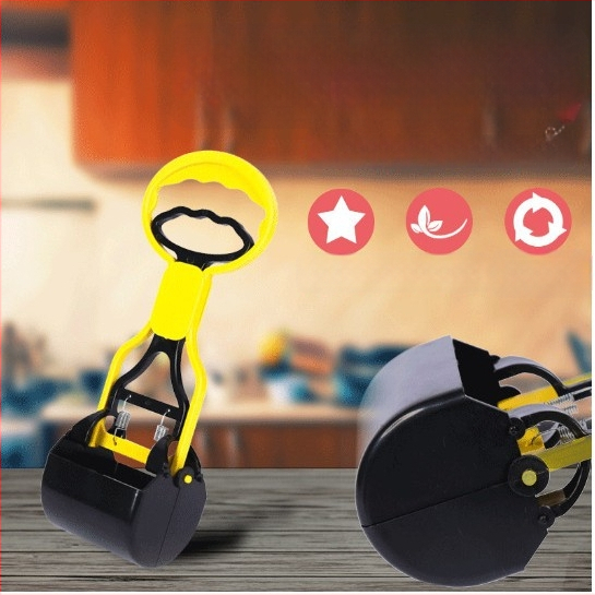 Plastový nástroj na zber psích výkalov – domáce zvieratá čistiaci nástroj, balenie 50 kusov