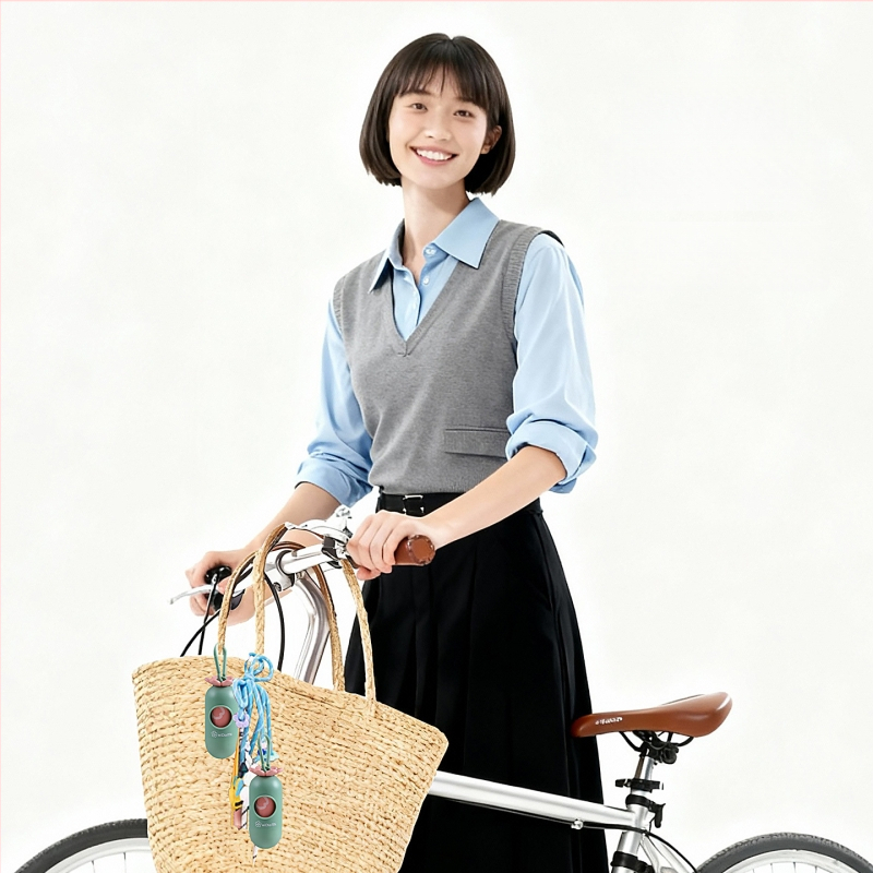 TAIDAMI Roll-týp Prenášací Dávkovač Vreciek Na Psie Exkrementy (EPI+HDPE; Bežná Hrúbka; Číslo Artikla 4589830022278)