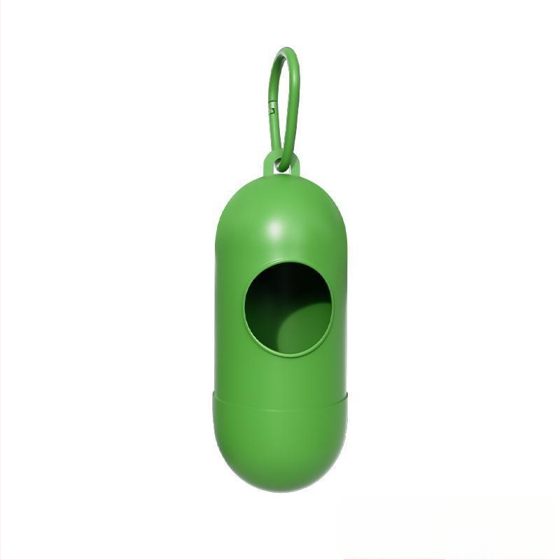 Tašky na psie výkaly, zosilnené, plne rozložiteľné, prenosné — EPL+PE, ABS