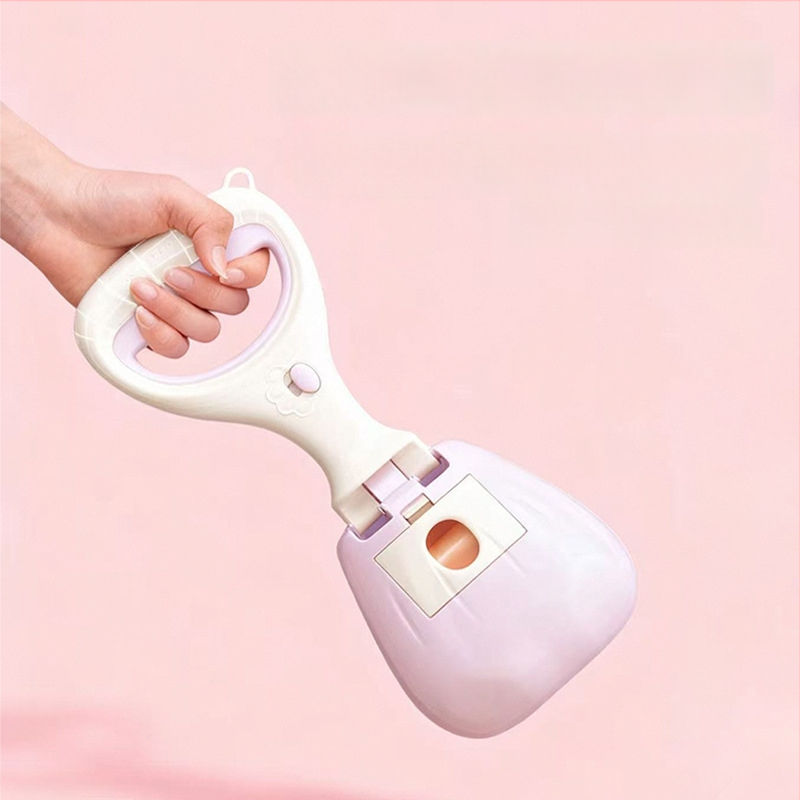 Prenosný vonkajší zberač psích exkrementov, plastový, model 311, určený na vonkajšie použitie, kompatibilný so sáčkami na odpadky