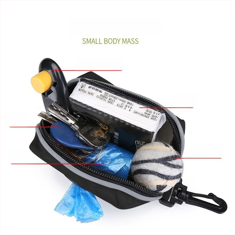 Dávkovač tašiek na prechádzky so psom, Oxford materiál, objem 0,3 L, so zipsom