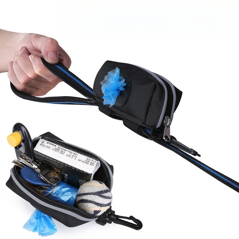 Dávkovač tašiek na prechádzky so psom, Oxford materiál, objem 0,3 L, so zipsom