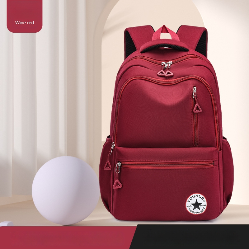 Ruksak pre žiakov gymnázia a stredných škôl - ľahký, redukcia hmotnosti, ochrana chrbtice, nepremokavý, veľký objem, nočná reflexná bezpečnosť