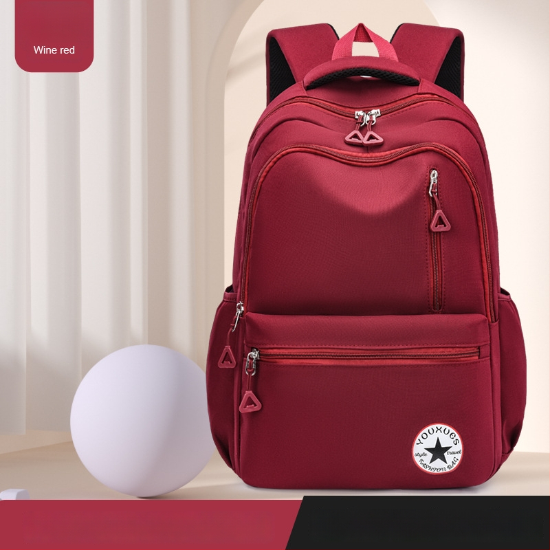 Ruksak pre žiakov gymnázia a stredných škôl - ľahký, redukcia hmotnosti, ochrana chrbtice, nepremokavý, veľký objem, nočná reflexná bezpečnosť