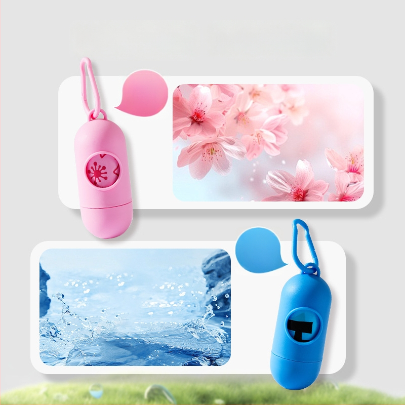 Rolované vrecká na výkaly pre domáce zvieratá, biologicky rozložiteľný materiál, štandardná hrúbka, vhodné pre súkromné značky