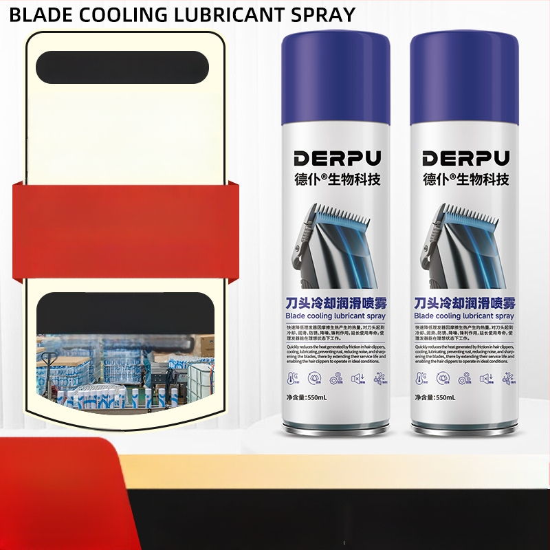 Chladiaci sprej na čepele pre elektrické strojčeky pre domáce zvieratá – mazivo a proti korózii, pre psy