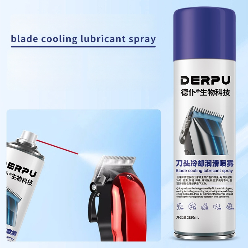 Chladiaci sprej na čepele pre elektrické strojčeky pre domáce zvieratá – mazivo a proti korózii, pre psy