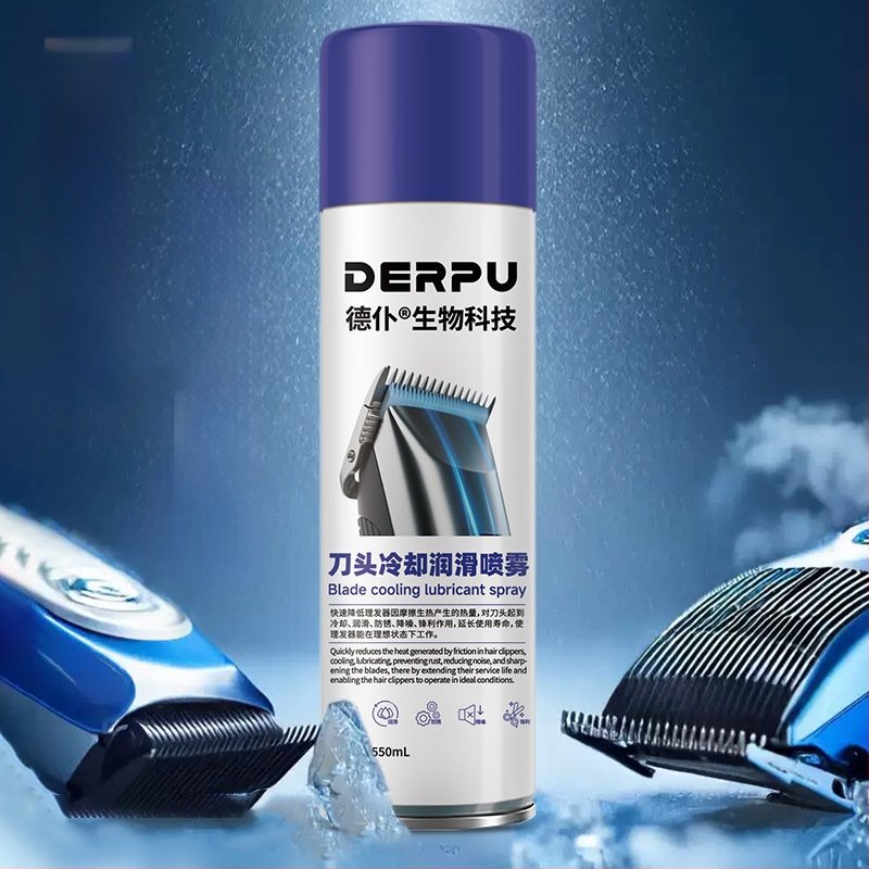 Chladiaci sprej na čepele pre elektrické strojčeky pre domáce zvieratá – mazivo a proti korózii, pre psy
