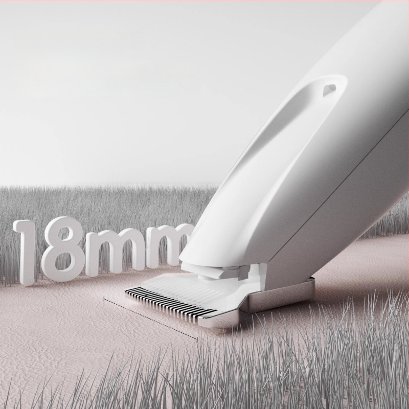 Strihač labiek mačky, tichý, dobíjateľný, čepele z ABS, keramiky a nerezovej ocele