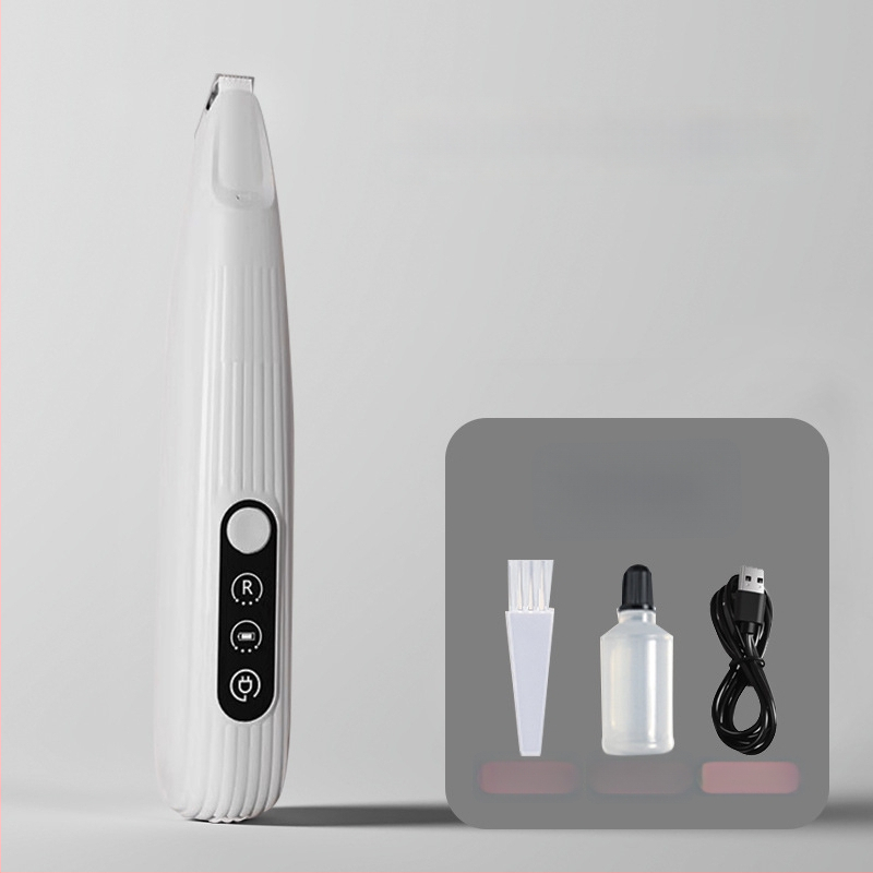 Strihač labiek mačky, tichý, dobíjateľný, čepele z ABS, keramiky a nerezovej ocele