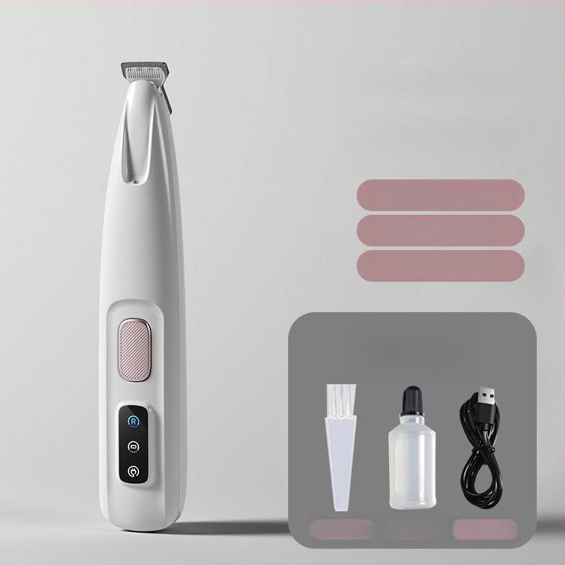 Strihač labiek mačky, tichý, dobíjateľný, čepele z ABS, keramiky a nerezovej ocele