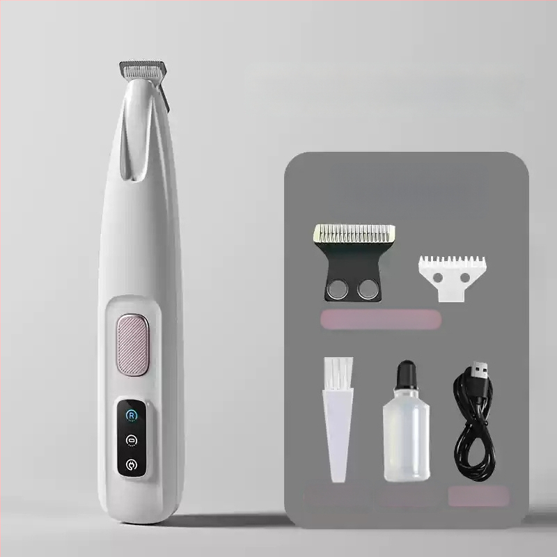 Strihač labiek mačky, tichý, dobíjateľný, čepele z ABS, keramiky a nerezovej ocele