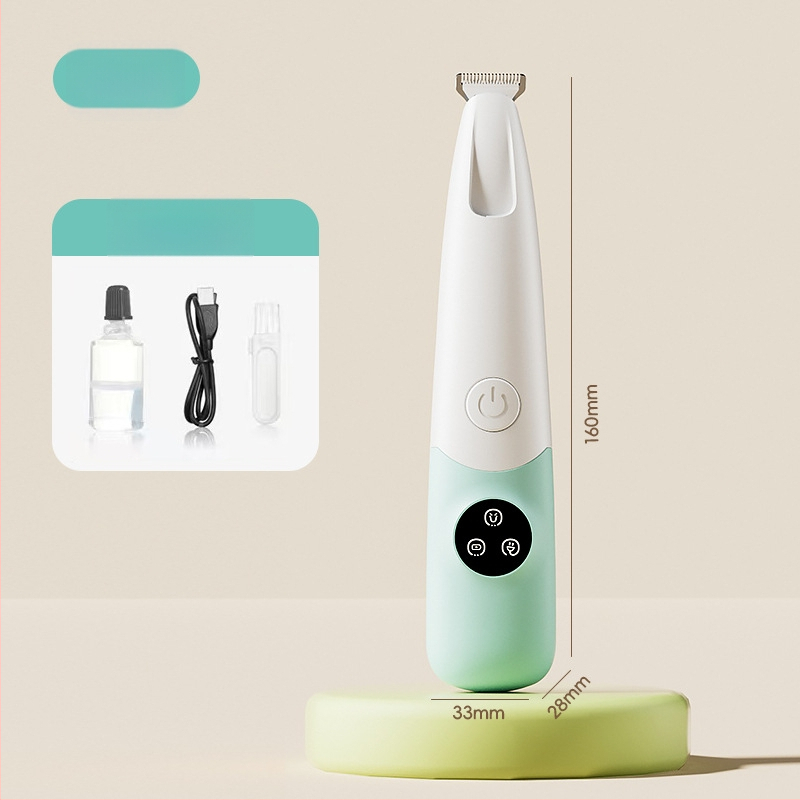 Elektrický klipér na domáce zvieratá pre psov a mačky, ABS plastové telo, strihanie chlpov na labkách