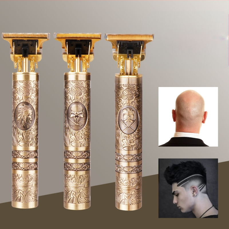 Nabíjateľný kadernícky strojček na vlasy s odnímateľnou, umývateľnou hlavou noža, nerezové čepele, motor s kefou, nízka hlučnosť, na všeobecné použitie