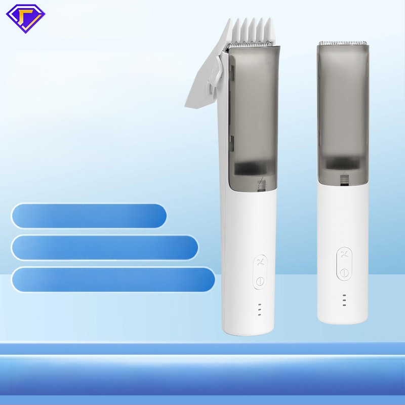 HC-W008 Detský holiaci strojček na vlasy s ultra tichým motorom, vodeodolný, vstavaná batéria, keramické čepele, doba prevádzky 0–1 h