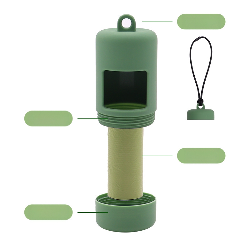 SORADD Dávkovač vreciek na odpad pre domáce zvieratá, rolovací typ, ABS telo, zosilnený dizajn, kód produktu 5484515162