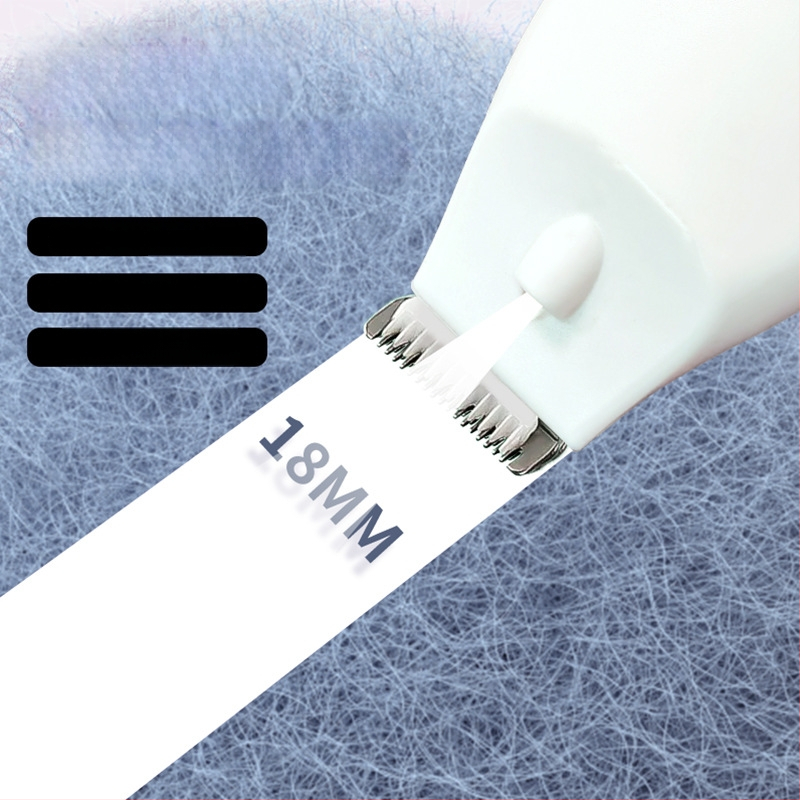 Elektrický strihací stroj pre domáce zvieratá (mačky a psy) – Materiál: ABS+keramika+nerezová oceľ 301; Tichý chod s osvetlením