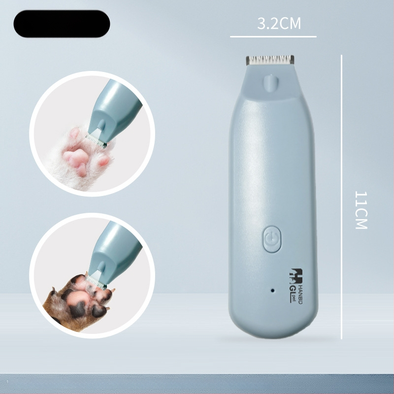 Elektrický strihací stroj pre domáce zvieratá (mačky a psy) – Materiál: ABS+keramika+nerezová oceľ 301; Tichý chod s osvetlením