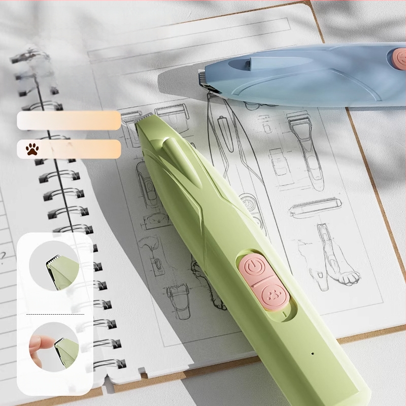 Zastrihávač chlpov labiek mačky a psa — ABS telo, čepele z nehrdzavejúcej ocele a keramiky, PP súčasti; Kód produktu: 25H0091M; Importované: Nie