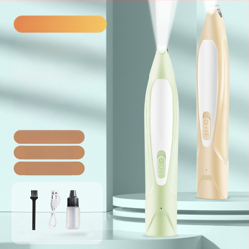 Elektrický strihač labiek mačiek a psov — tichá prevádzka, strihanie chlpov na labkách, pomôcka pre starostlivosť o domáce zvieratá