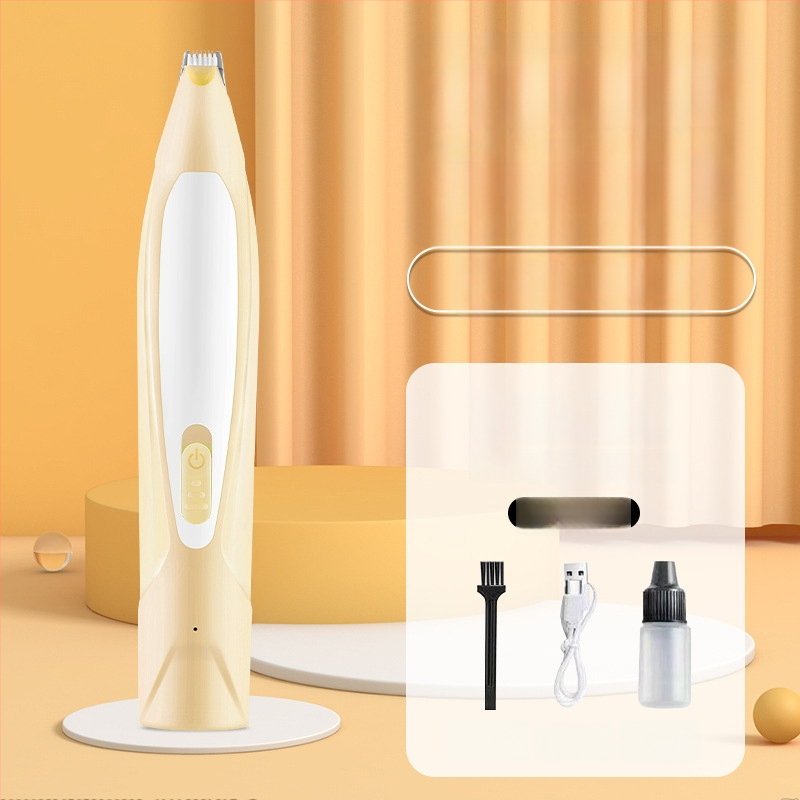 Elektrický strihač labiek mačiek a psov — tichá prevádzka, strihanie chlpov na labkách, pomôcka pre starostlivosť o domáce zvieratá