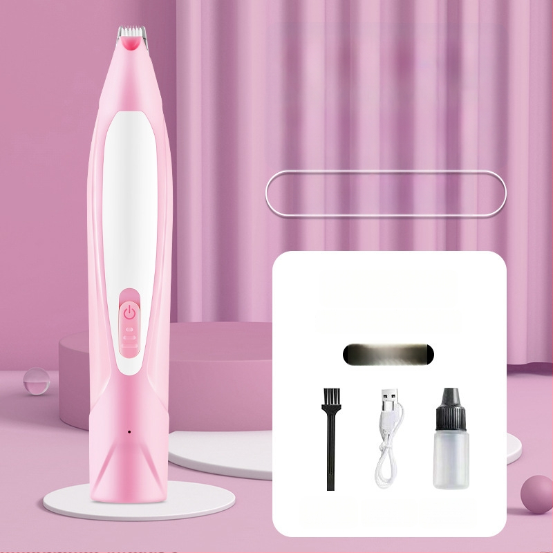 Elektrický strihač labiek mačiek a psov — tichá prevádzka, strihanie chlpov na labkách, pomôcka pre starostlivosť o domáce zvieratá