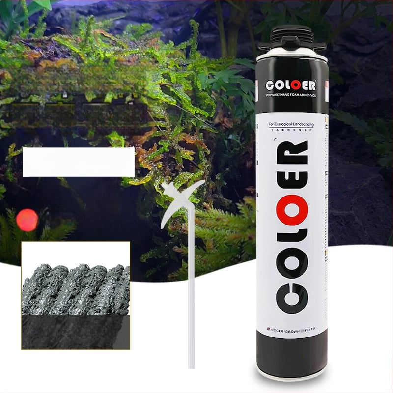 Penové lepidlo na krajinárske úpravy - materiál: penové lepidlo; značka: Cule; funkcia: krajinárske úpravy; hlavný účel: krajinná výzdoba; balenie: 15 kusov