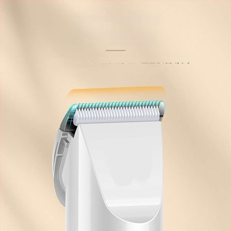 Strihací strojček na vlasy s USB napájaním, vstavaná batéria 1000–1200 mAh, čepeľ z nerezovej ocele (odnímateľná a umývateľná), hluk 36–45 dB