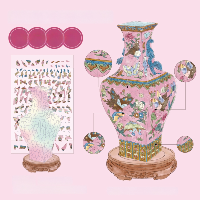 Morning Bubble Scenický samolepiaci papier CJ160, PET biela karta, samolepiaci, národný trend štýl