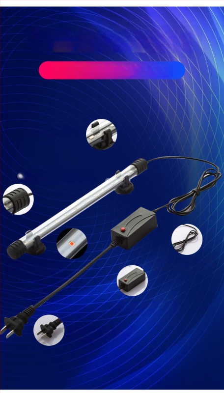 Zemūdens LED akvārija gaisma, ūdensdrošs stikla korpuss, 10–40W, Spring Dragon