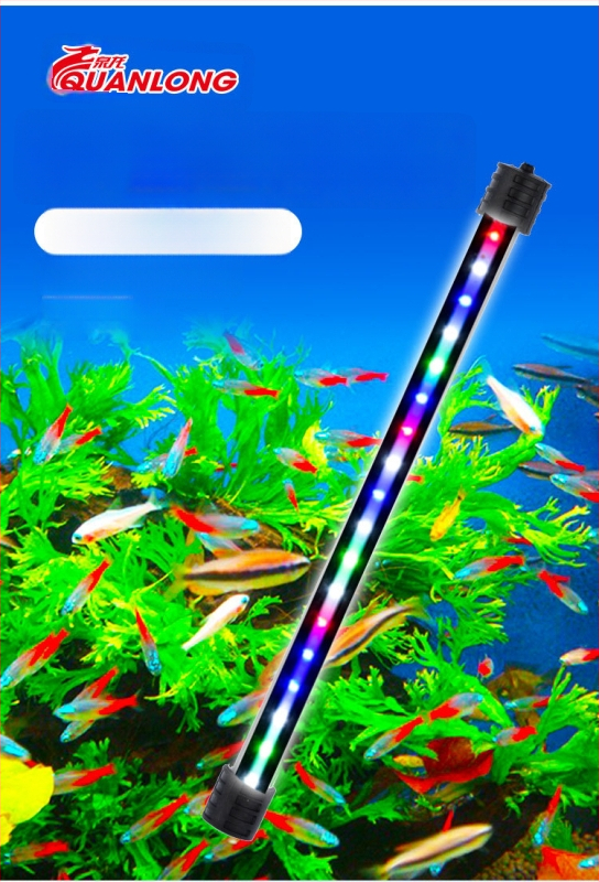 Zemūdens LED akvārija gaisma, ūdensdrošs stikla korpuss, 10–40W, Spring Dragon