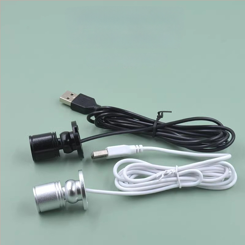 Spot LED USB pentru acvariu, 3W, alimentat USB 5V, unghi reglabil, carcasă din aluminiu