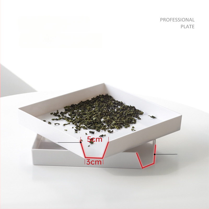 Melamínový podnos na degustáciu čaju Xiangyi, polomanuálny/polomechanický spôsob výroby, hmotnosť 300 g, možnosť prispôsobenia