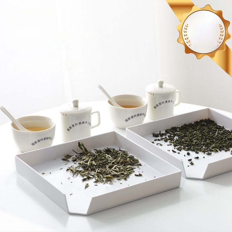 Melamínový podnos na degustáciu čaju Xiangyi, polomanuálny/polomechanický spôsob výroby, hmotnosť 300 g, možnosť prispôsobenia