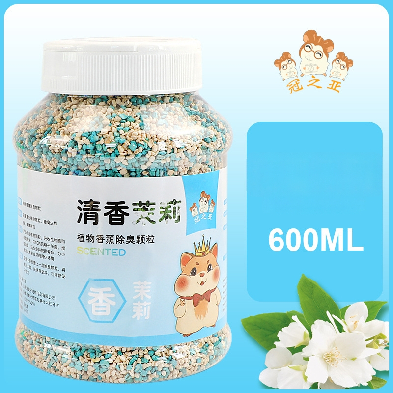 Deodorantné granule do podkladu pre škrečky | Pôvod: Shandong, Licencovaná súkromná značka: Áno, Kategória: Pomôcky pre domáce zvieratá, Import: Nie