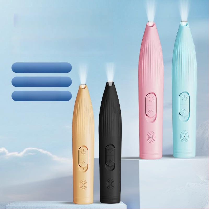 Duoqu Grooming klipér pre domáce zvieratá, nabíjateľný strihací strojček na labky mačiek a psov, elektrický strihací strojček na srsť domácich zvierat, balenie 200 kusov