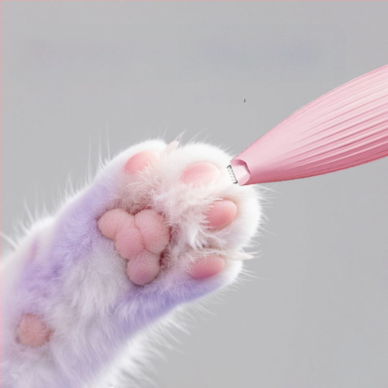 Duoqu Grooming klipér pre domáce zvieratá, nabíjateľný strihací strojček na labky mačiek a psov, elektrický strihací strojček na srsť domácich zvierat, balenie 200 kusov