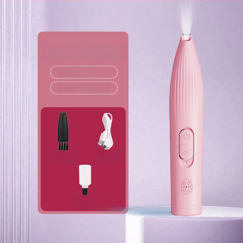 Duoqu Grooming klipér pre domáce zvieratá, nabíjateľný strihací strojček na labky mačiek a psov, elektrický strihací strojček na srsť domácich zvierat, balenie 200 kusov