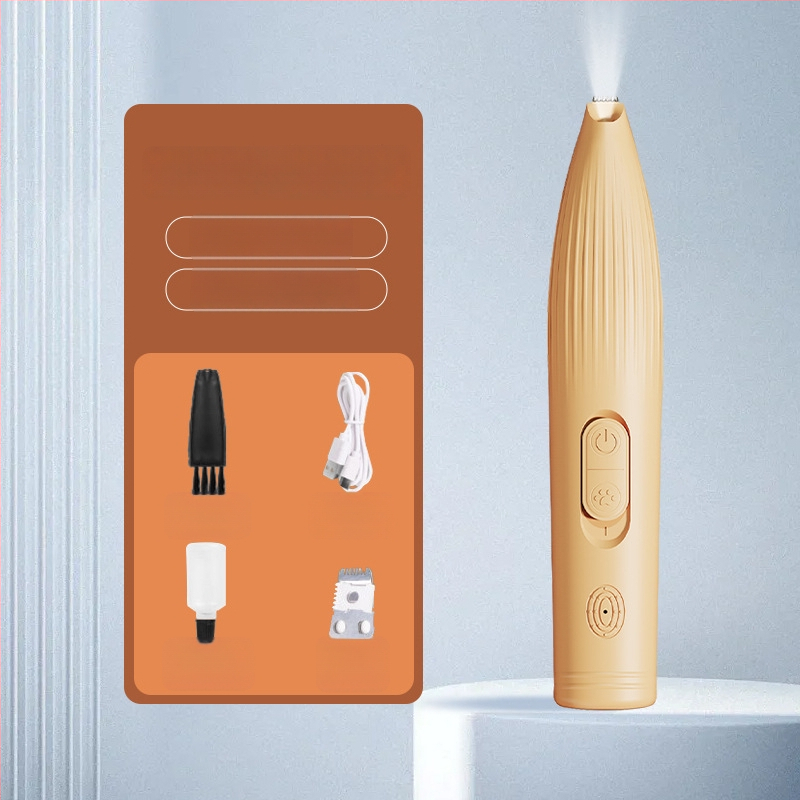 Duoqu Grooming klipér pre domáce zvieratá, nabíjateľný strihací strojček na labky mačiek a psov, elektrický strihací strojček na srsť domácich zvierat, balenie 200 kusov