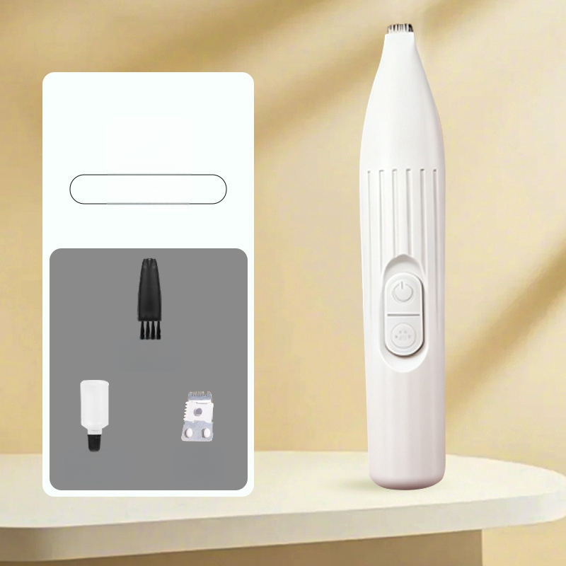 Duoqu Grooming klipér pre domáce zvieratá, nabíjateľný strihací strojček na labky mačiek a psov, elektrický strihací strojček na srsť domácich zvierat, balenie 200 kusov